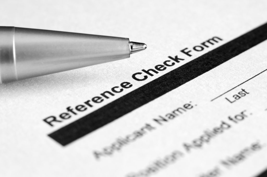 Fake job references—what’s the world coming to?!