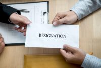 resignation